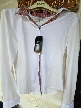Ariat  Triumph liberty show shirt.  size 36 R.